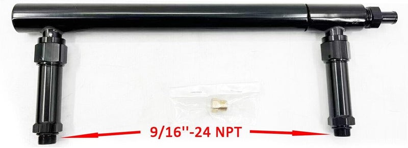 Pateyney 9/16-24 Aluminum Fuel Inlet Log fits for Barry Grant BG|Demon Carburetor - Image 3